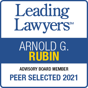 2021 Rubin Leadign Lawyer badge