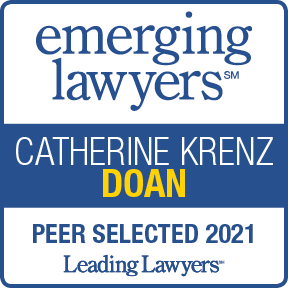 Doan 2021 Emerging Lawyer badge